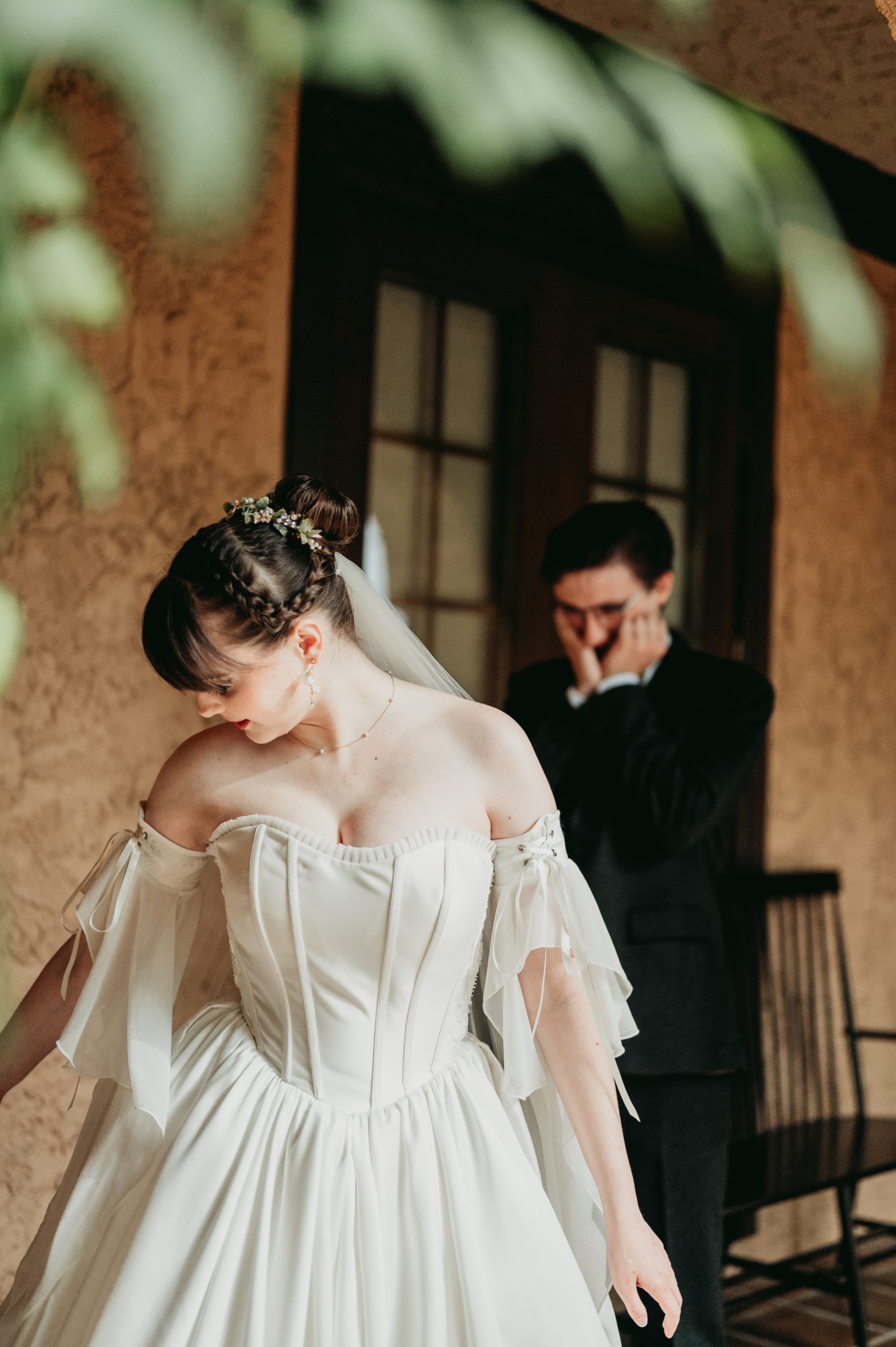 denver, colorado, wedding, photography, photos, villa parker, portraits, bride and groom, first look