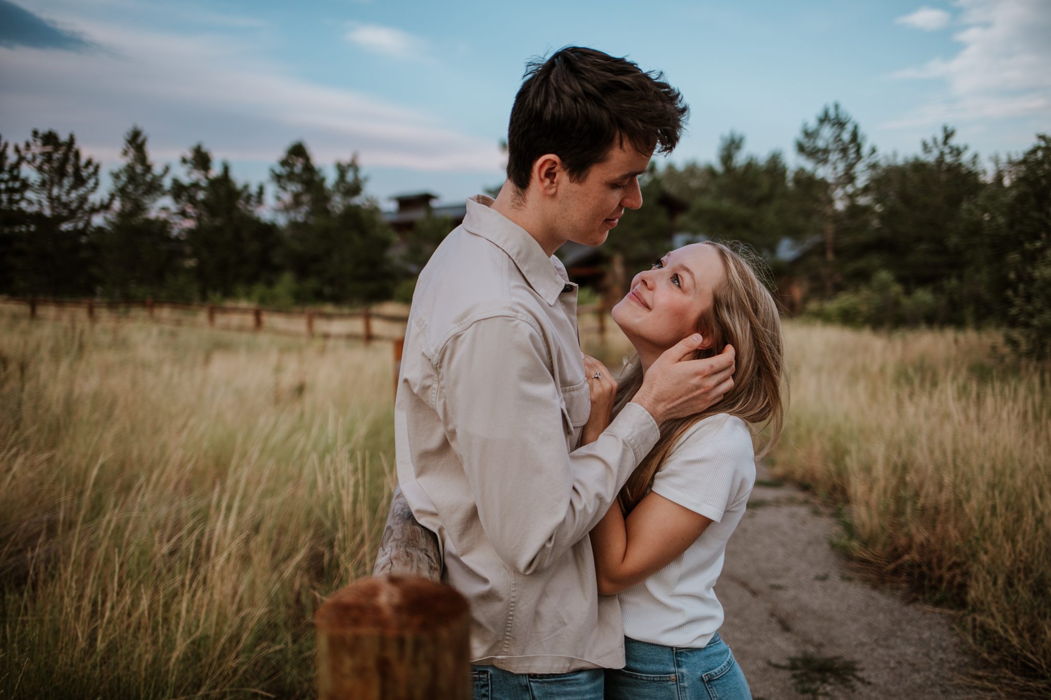 boulder, colorado, engagement, photos, photography, photographer, south mesa trail, Chautauqua, flatirons, denver, fall, summer, meadow, mountains